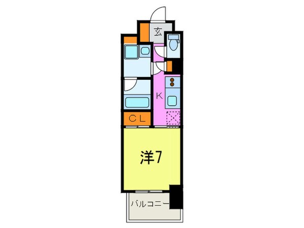 ア－バネックスみなと元町の物件間取画像